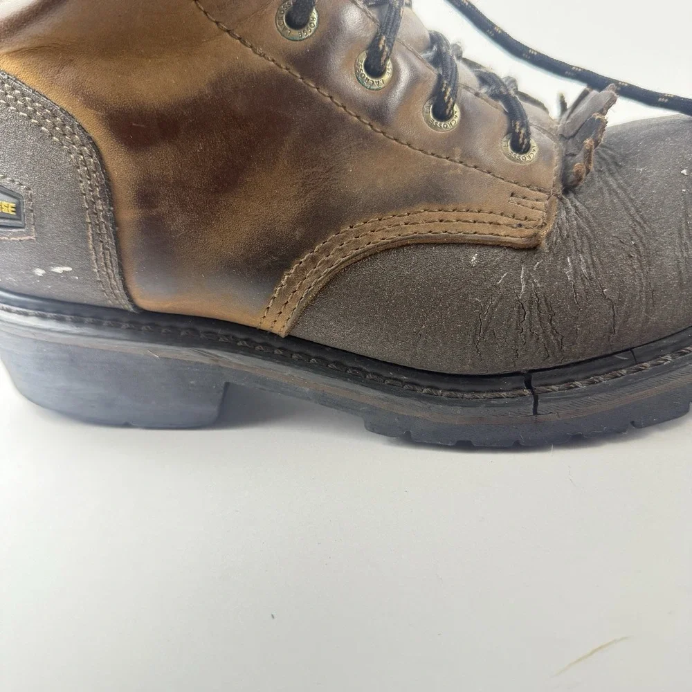 LaCrosse Boots Mens 8 Brown Extreme Tough Logger HD 8